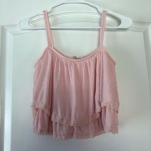 Pacsun LA Hearts Light Pink Tank Top